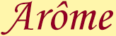 Arome.cz - Logo